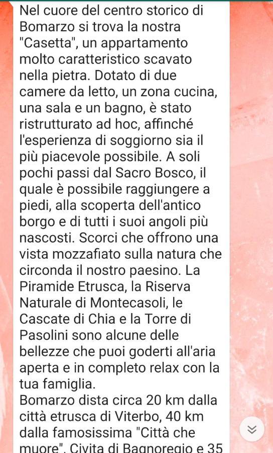 Casa Nella Roccia Villa Bomarzo Kültér fotó